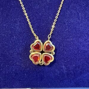 Rose Gold Heart Pendant Necklace